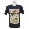 T-shirt, para, marine