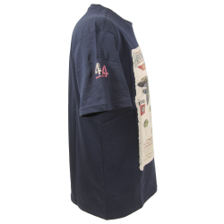 T-shirt, para, navy blue