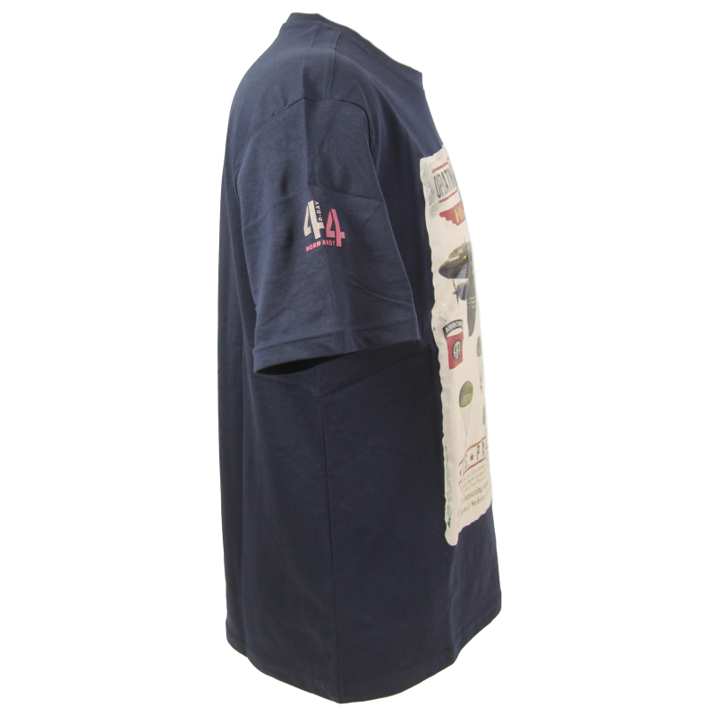 T-shirt, para, marine