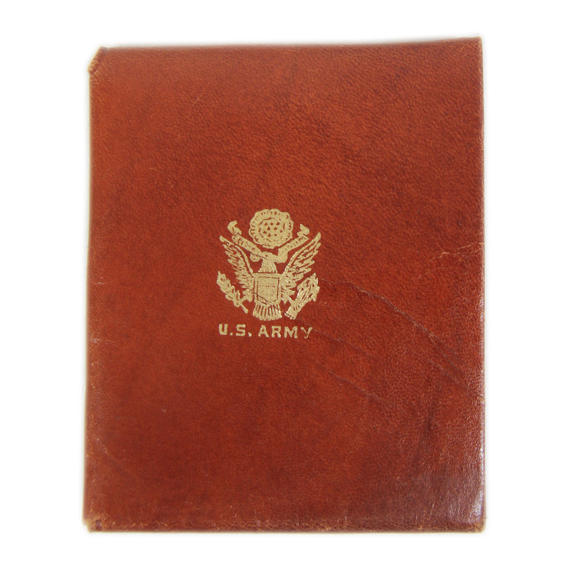 Portefeuille en cuir, US Army