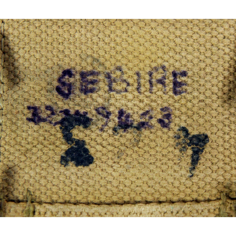 Pochette à munitions canadienne, arme de poing, Z.L.&T. Ltd., 1942, nominative