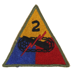 Insigne, 2nd Armored Division, Normandie