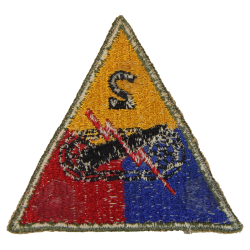 Insigne, 2nd Armored Division, Normandie