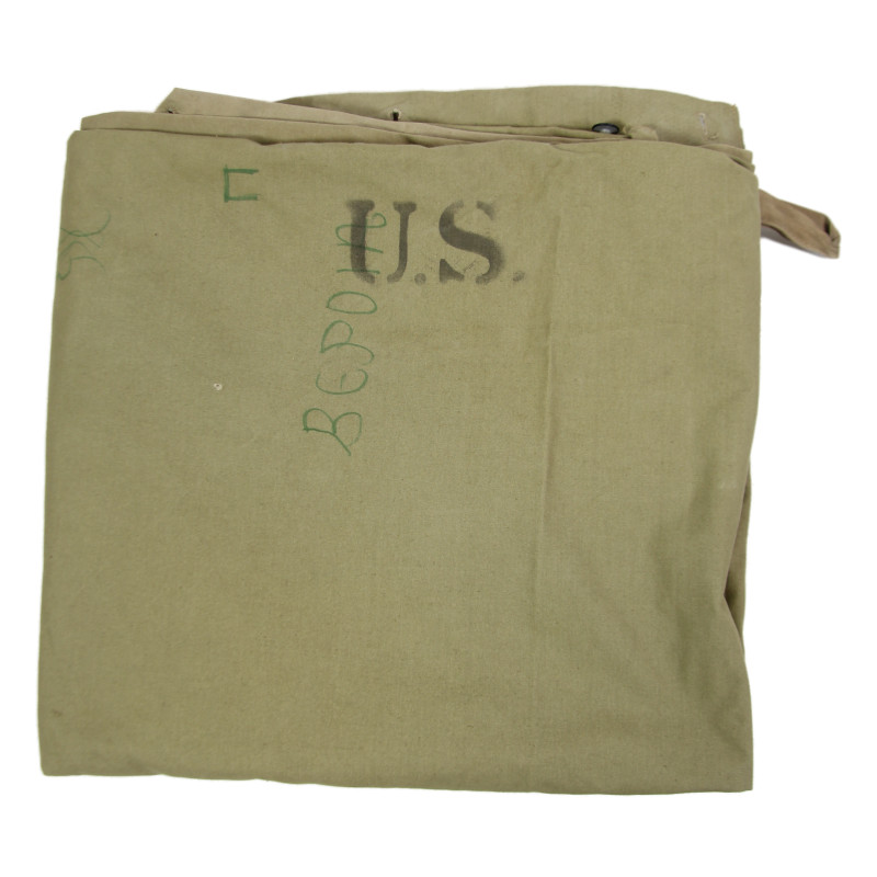 Demi-toile de tente, 1er type, US Army