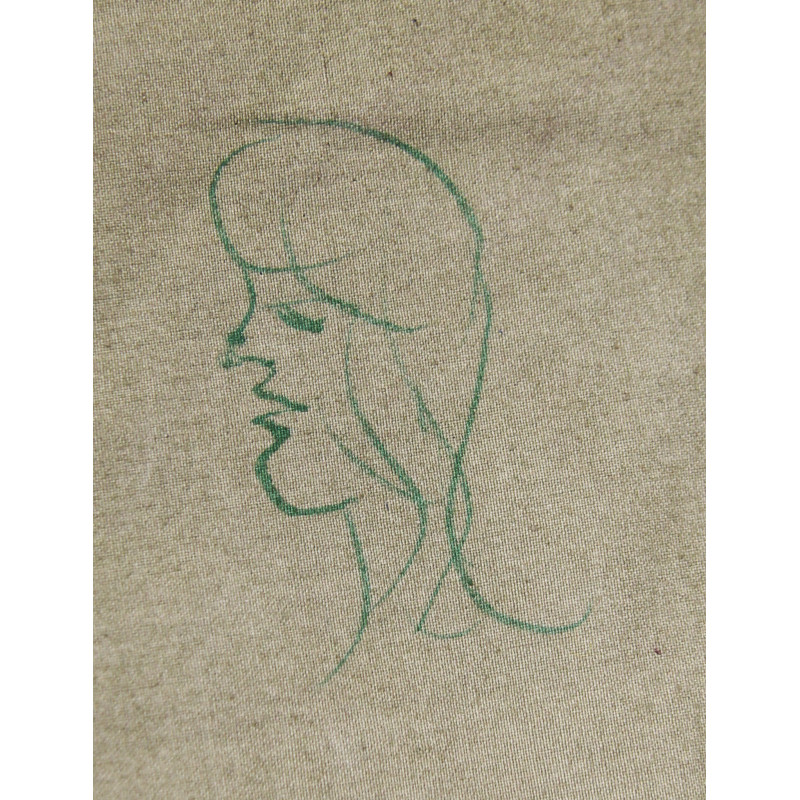 Demi-toile de tente, 1er type, US Army