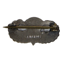 Badge, Parachutist's, 'Jump Wings', US Army, Miniature, Sterling, Pin Back