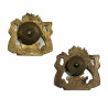 Paire de crests, 1st Air Defense Artillery Regiment, Sicile & Italie
