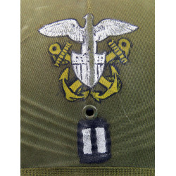 Casque tropical, US Navy, International Hat Co., 1943, Lieutenant, nominatif