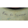 Helmet, Fiber, US Navy, International Hat Co., 1943, Lieutenant, Named