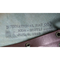 Casque tropical, US Navy, International Hat Co., 1943, Lieutenant, nominatif