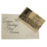 Card, Season's Greetings, 1944, 3rd Armored Division, Christmas in Germany