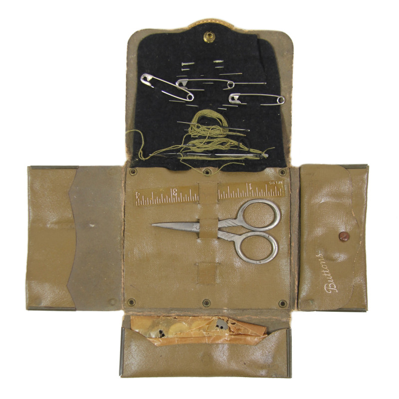 Trousse de couture, US Army, avec accessoires