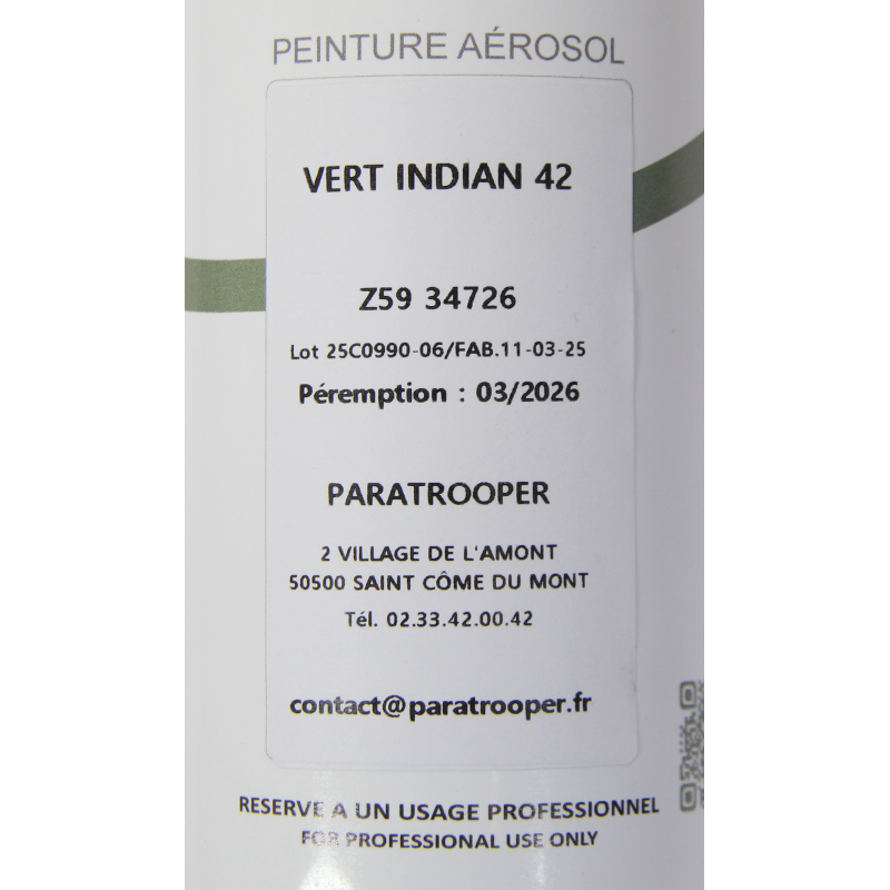 Paint, US Army, Olive Drab Indian 42, Spray