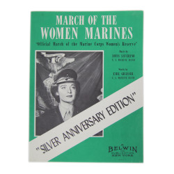Partition, March of the Women Marines, Silver Anniversary Edition