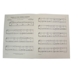 Musical Score, March of the Women Marines, Silver Anniversary Edition