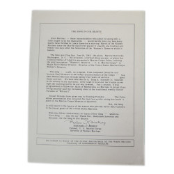 Partition, March of the Women Marines, Silver Anniversary Edition