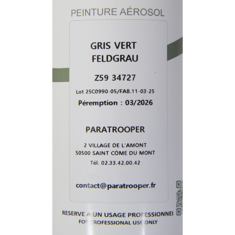 Paint, German Army, Green Feldgrau, Spray