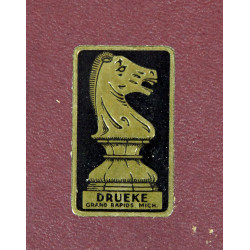 Pocket Game, Backgammon, WM. F. DRUEKE & SONS, Complete