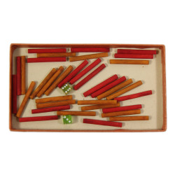 Pocket Game, Backgammon, WM. F. DRUEKE & SONS, Complete