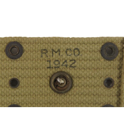 Ceinturon M-1936, R.M. CO. 1942, boucle en laiton