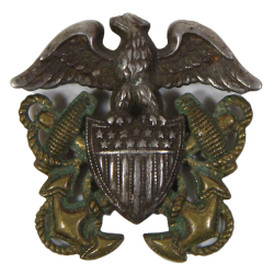 Insignia, Cap, Officer, US Navy, Vanguard