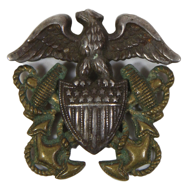 Insignia, Cap, Officer, US Navy, Vanguard Insignia, Cap, Officer, US Navy, Vanguard