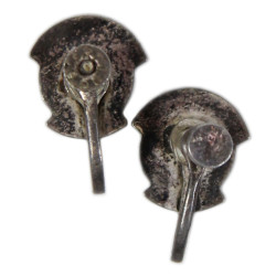 Boucles d'oreilles, Sweetheart, US Army Air Corps, Sterling