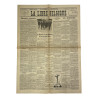 Newspaper, Belgian, La Libre Belgique, September 15, 1944