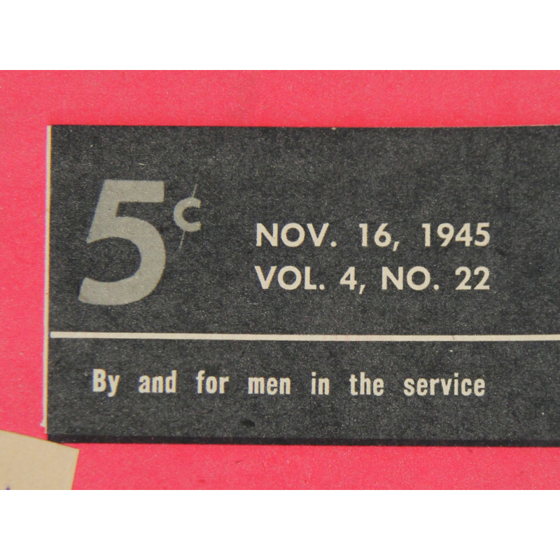 Magazine, YANK, November 16, 1945