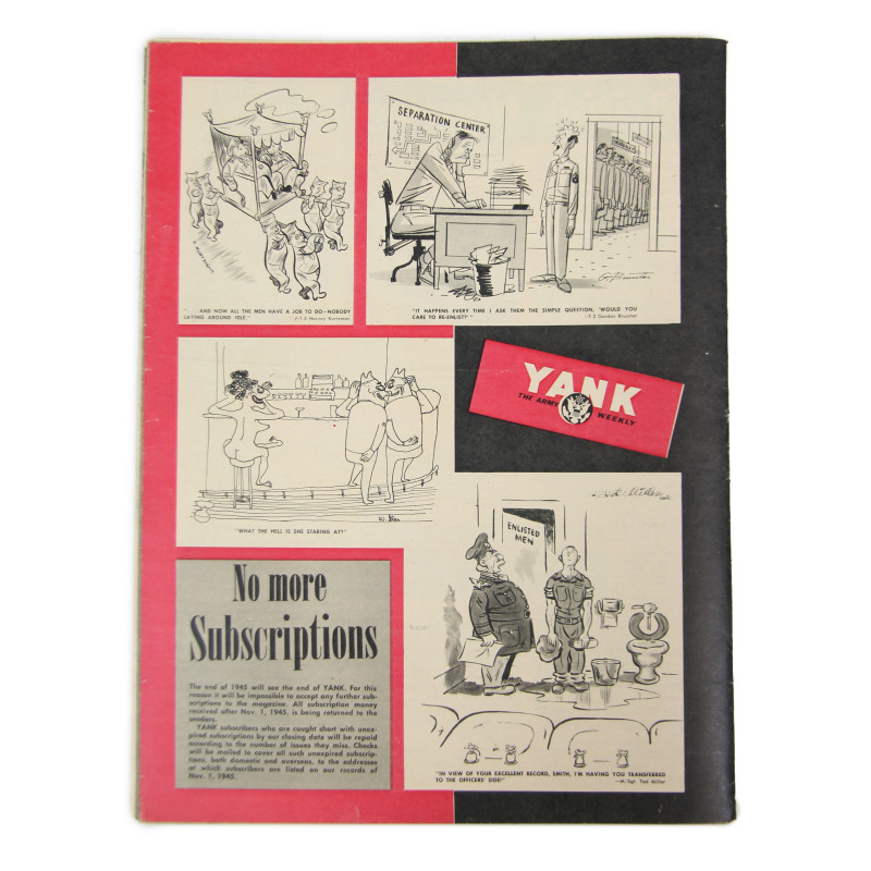 Magazine, YANK, November 16, 1945