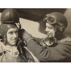 Casque anti-flak, Type M-4, RAF & USAAF, 1943