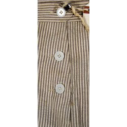 Slacks, Cotton, Seersucker, US Army Nurse Corps, Waist 32, QM Sample