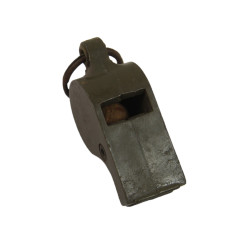Whistle, Plastic, OD, US Army, L.P. 1943