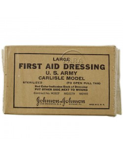 Pansement, Large, Johnson & Johnson, US Army