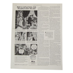 Page de magazine, Women's Army Auxiliary Corps, Ladies' Home Journal, mai 1943
