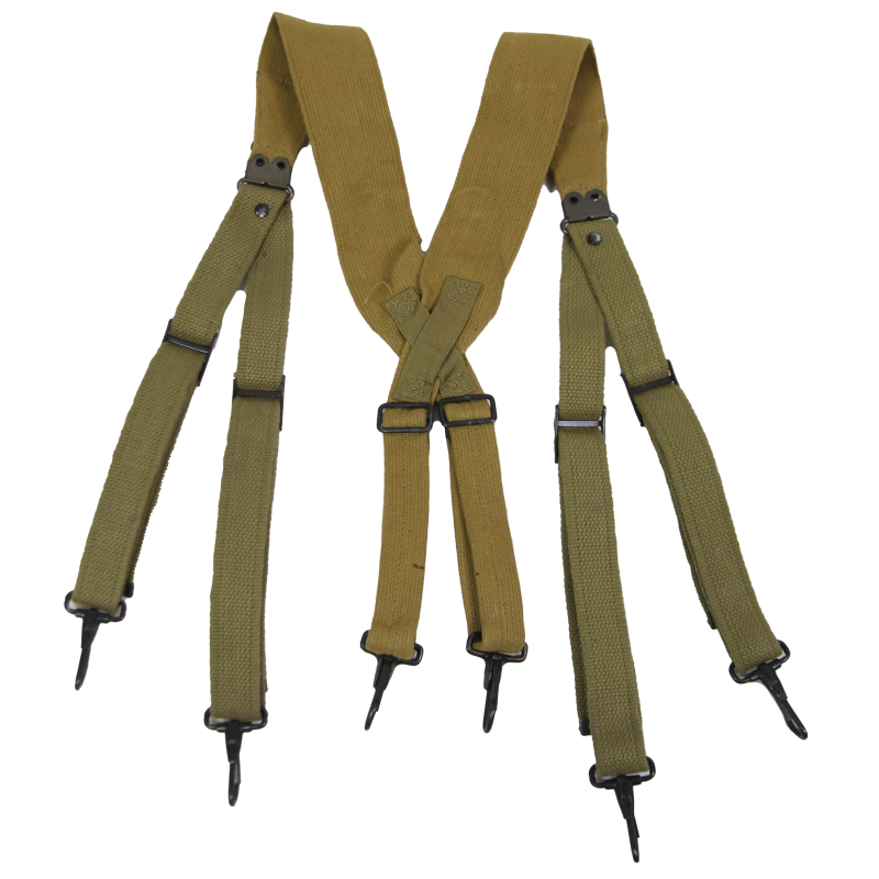 Suspenders, Belt, M-1936, S. FROEHLICH CO. 1942, Two-Tone