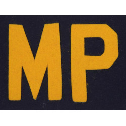 Brassard Military Police (MP), US Army, lettres jaunes, état neuf