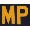 Brassard Military Police (MP), US Army, lettres jaunes, état neuf