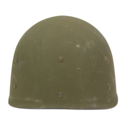 Casque M1, pattes fixes, liner FIRESTONE, US Navy, Lieutenant (J.G.)