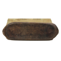 Bag, Mail, Canvas and Leather, US Army, J.Q.M.D. 1943