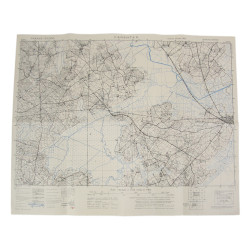 Carte alliée, CARENTAN, Edition of June 1943, Sheet No. 31/18 S.E.