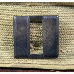 Cap, Service, Tropical Worsted, Khaki, Officer's, US Army, AMERICAN ACE, Captain