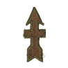 Insigne, 32nd Infantry Division, bord vert, dos vert