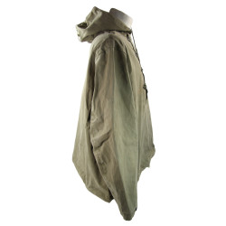 Parka de pluie US Navy, à crochets, Large, S1c Kenneth Adams, US Coast Guard