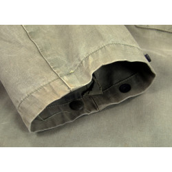 Parka, Wet Weather, Buckle Type, US Navy, Large, S1c Kenneth Adams, US Coast Guard
