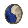 Insignia, 29th Infantry Division, Black Back, British-Made