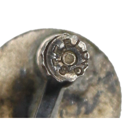 Boucles d'oreilles, Sweetheart, 1st Troop Carrier Command, Sterling