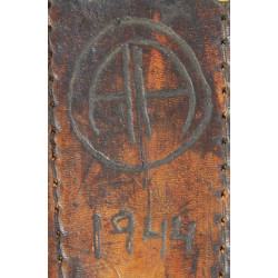Couteau de combat, avec fourreau en cuir, 82nd Airborne Division