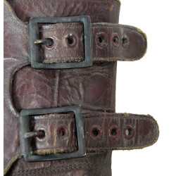 Boots, Service, Combat (Buckle Boots), WAC & Nurse, Size 6 B, 1944