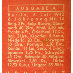 Magazine, Die Wehrmacht, July 8, 1942